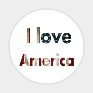 I love America Magnet